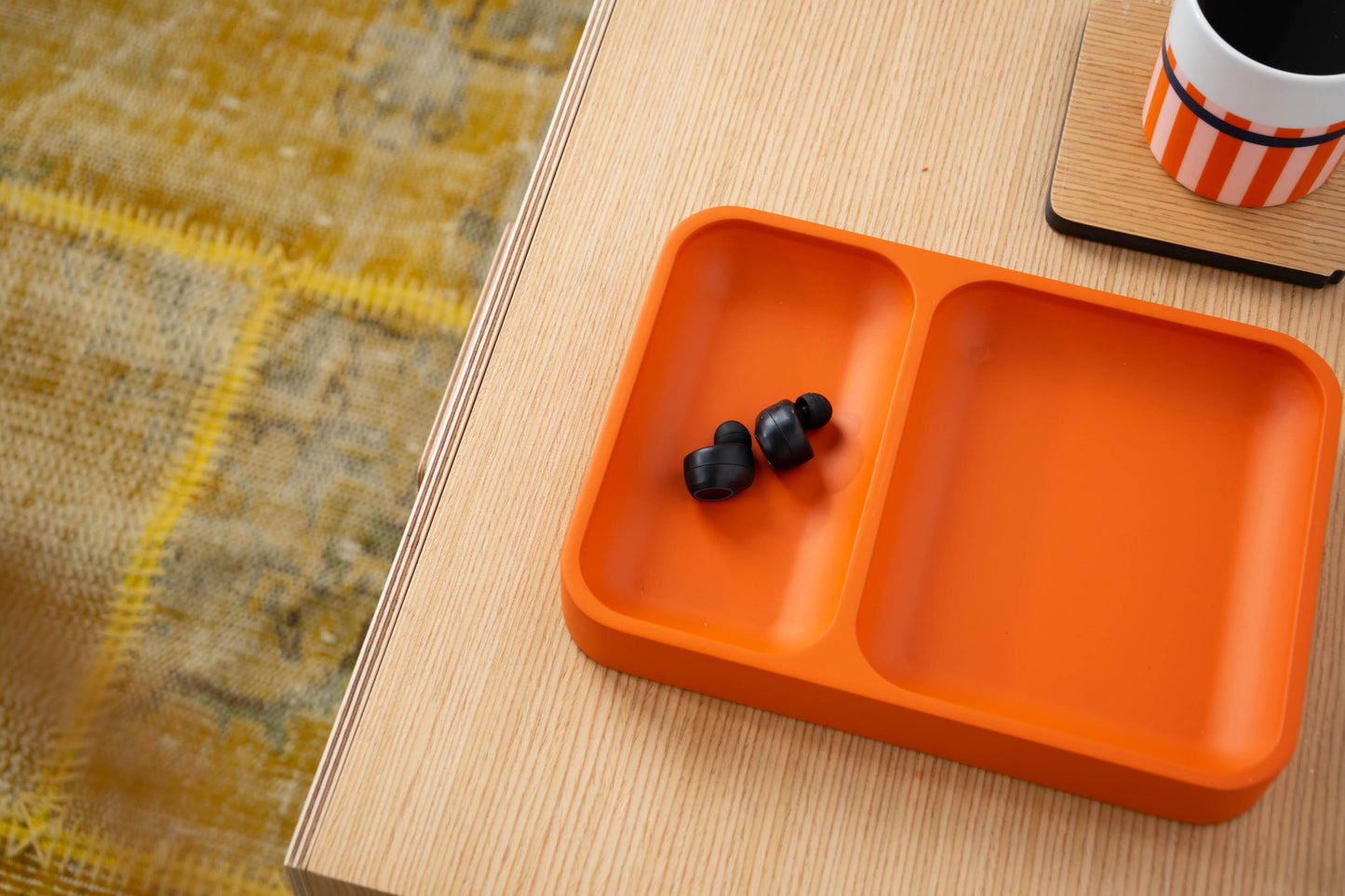 Black Valet Tray