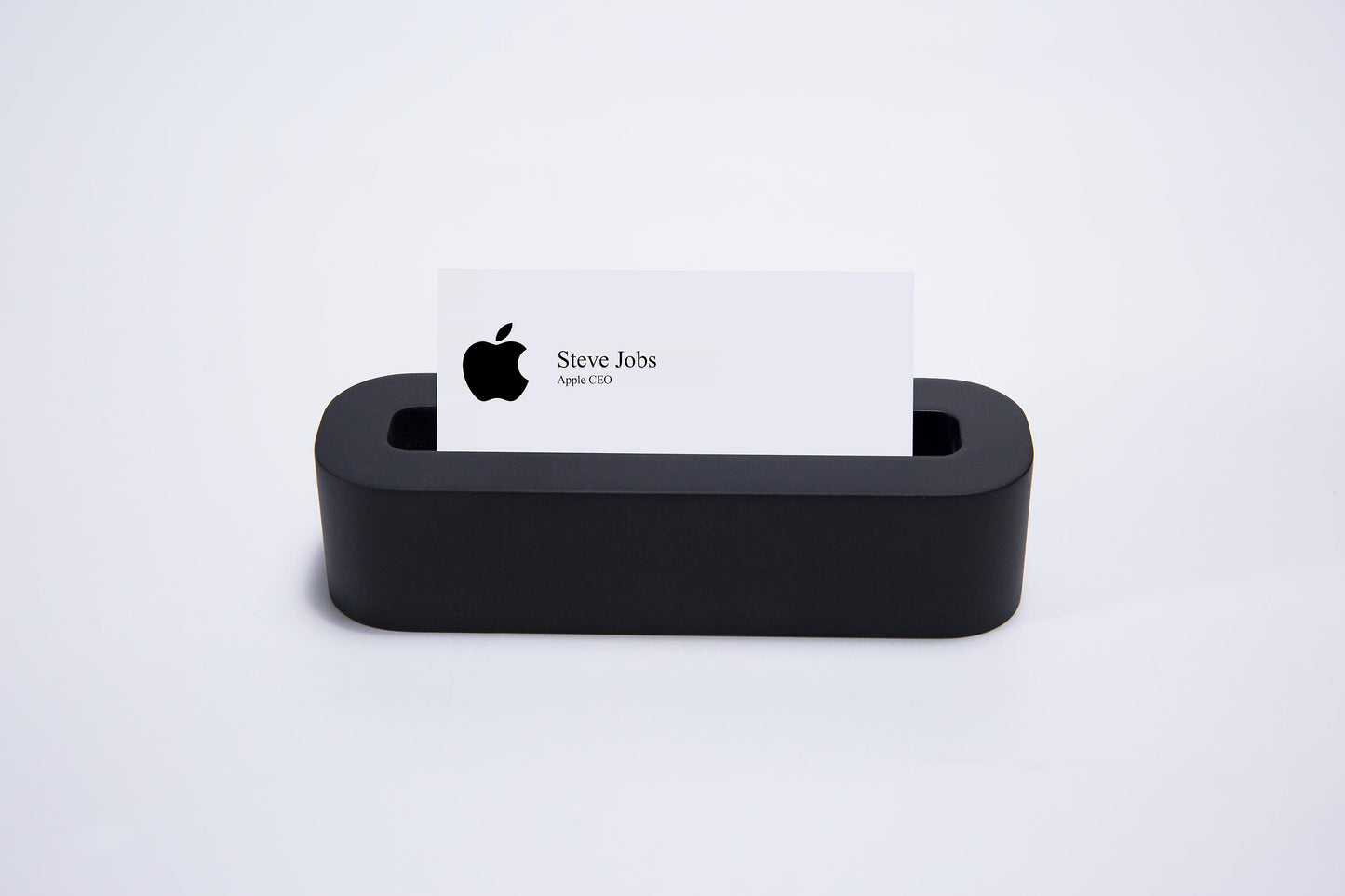 Black Business Card Holder