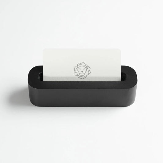 Black Business Card Holder