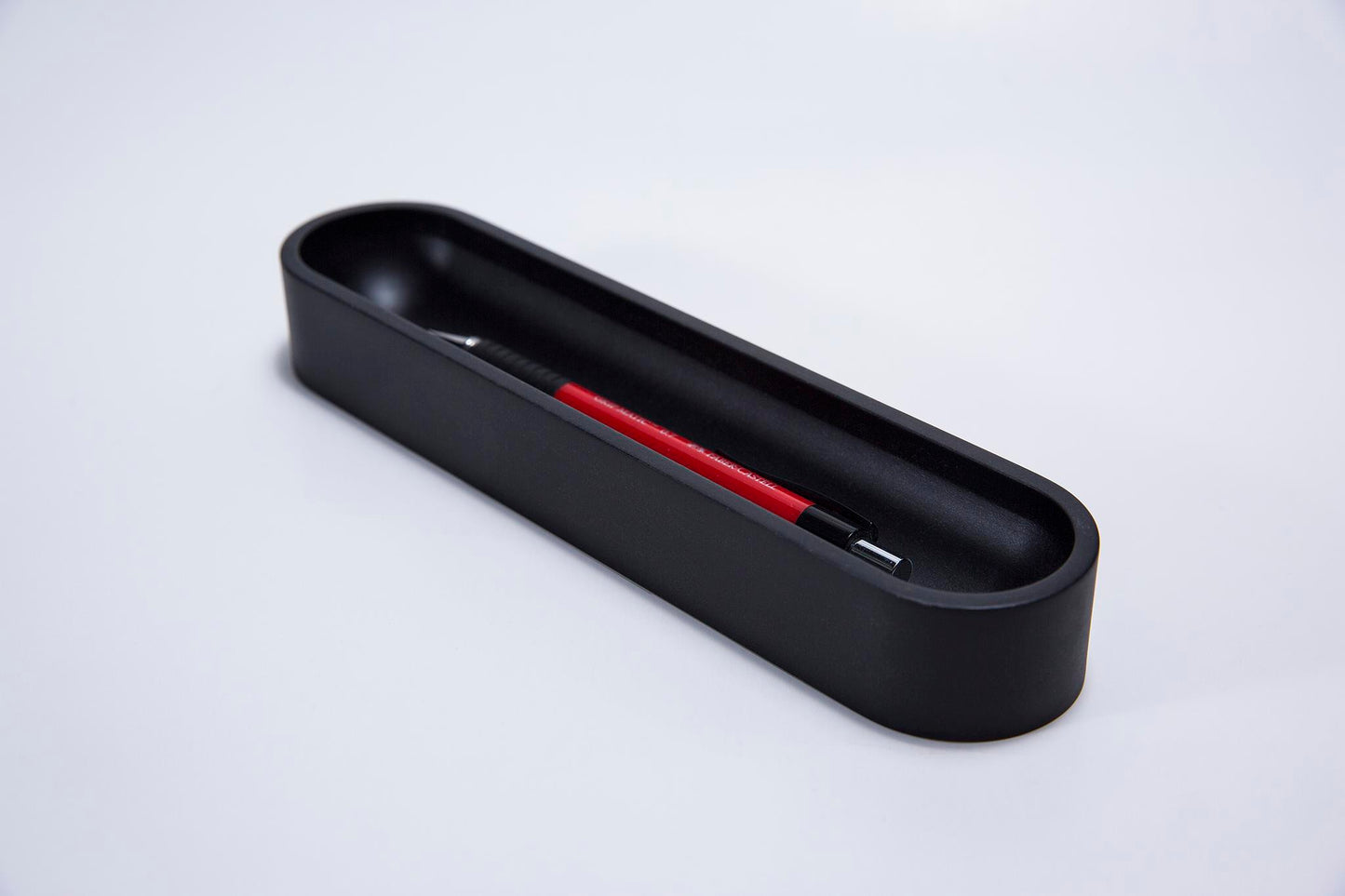 Black Oval Desk Organizer Set