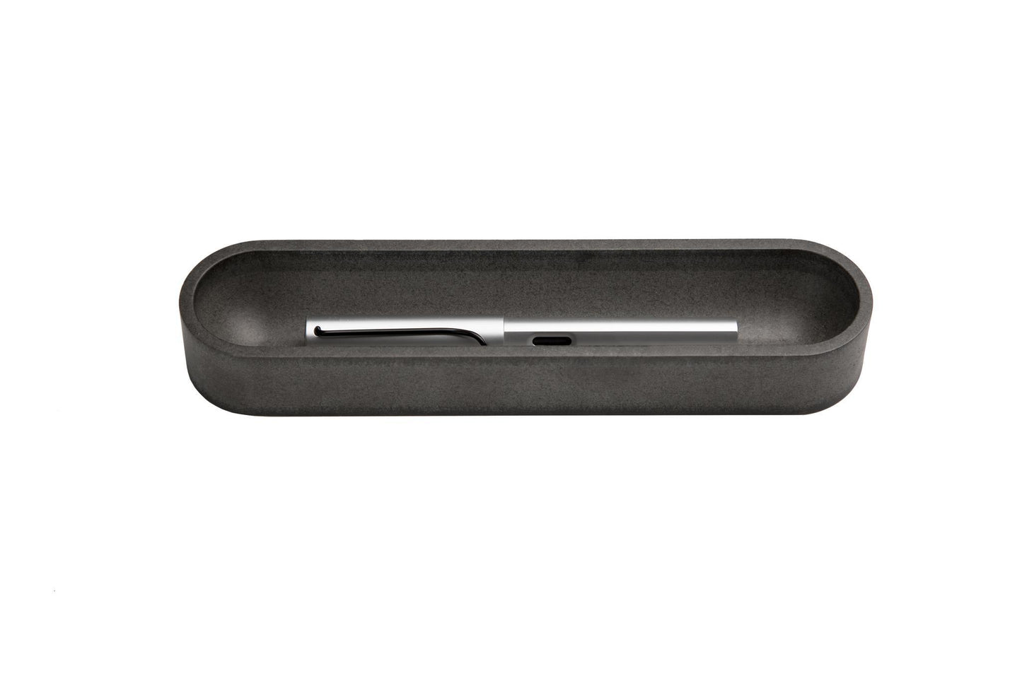 Iulia Grey Oval Desk Organizer Set Clear Desk Organiser Desk Organizers Grey Minimalist Desk Organizer Office Desk Accessories Iulia