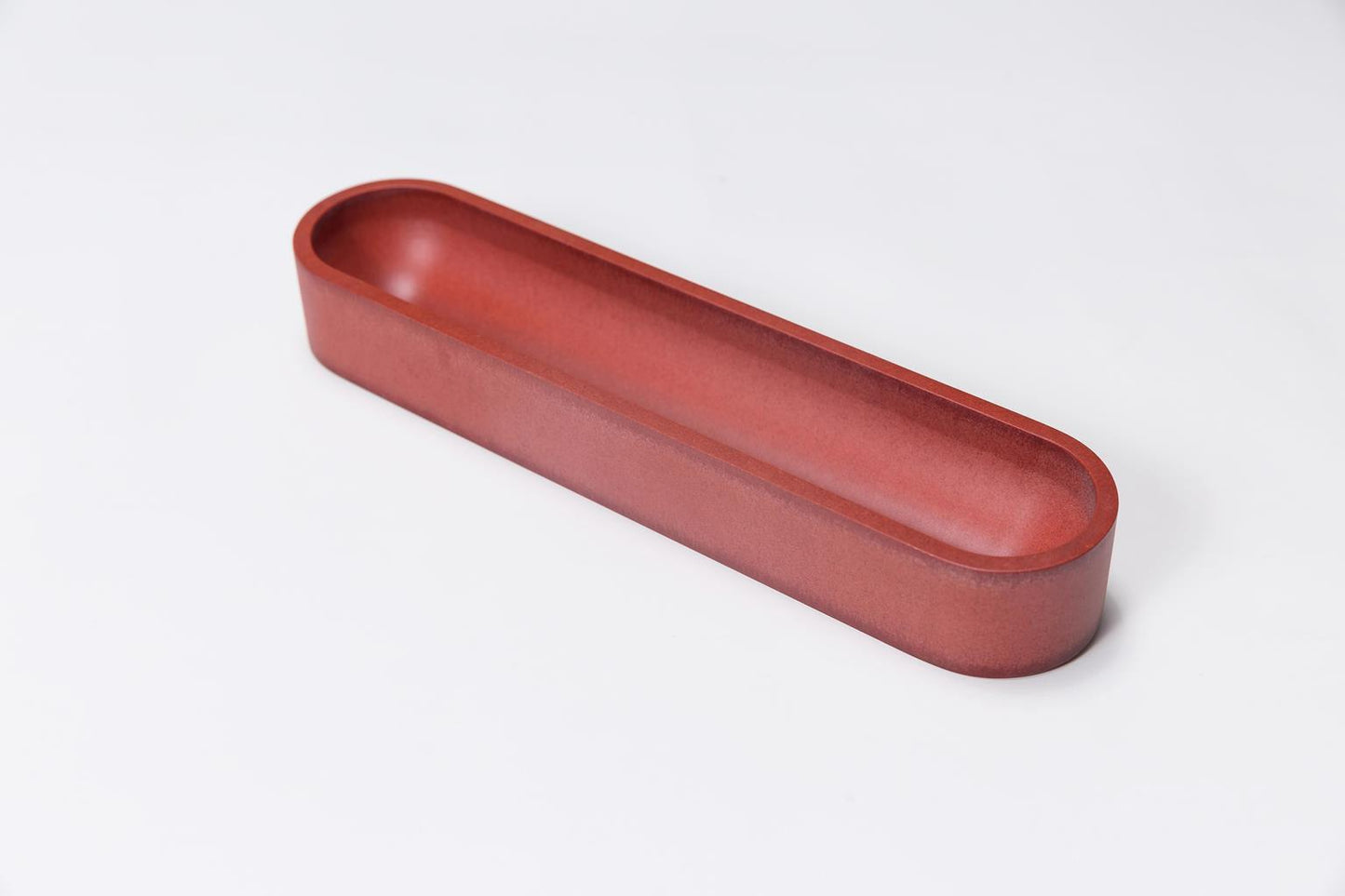Iulia Red Oval Desk Organizer Set Clear Desk Organiser Desk Organizers Minimalist Desk Organizer Office Desk Accessories Red Iulia