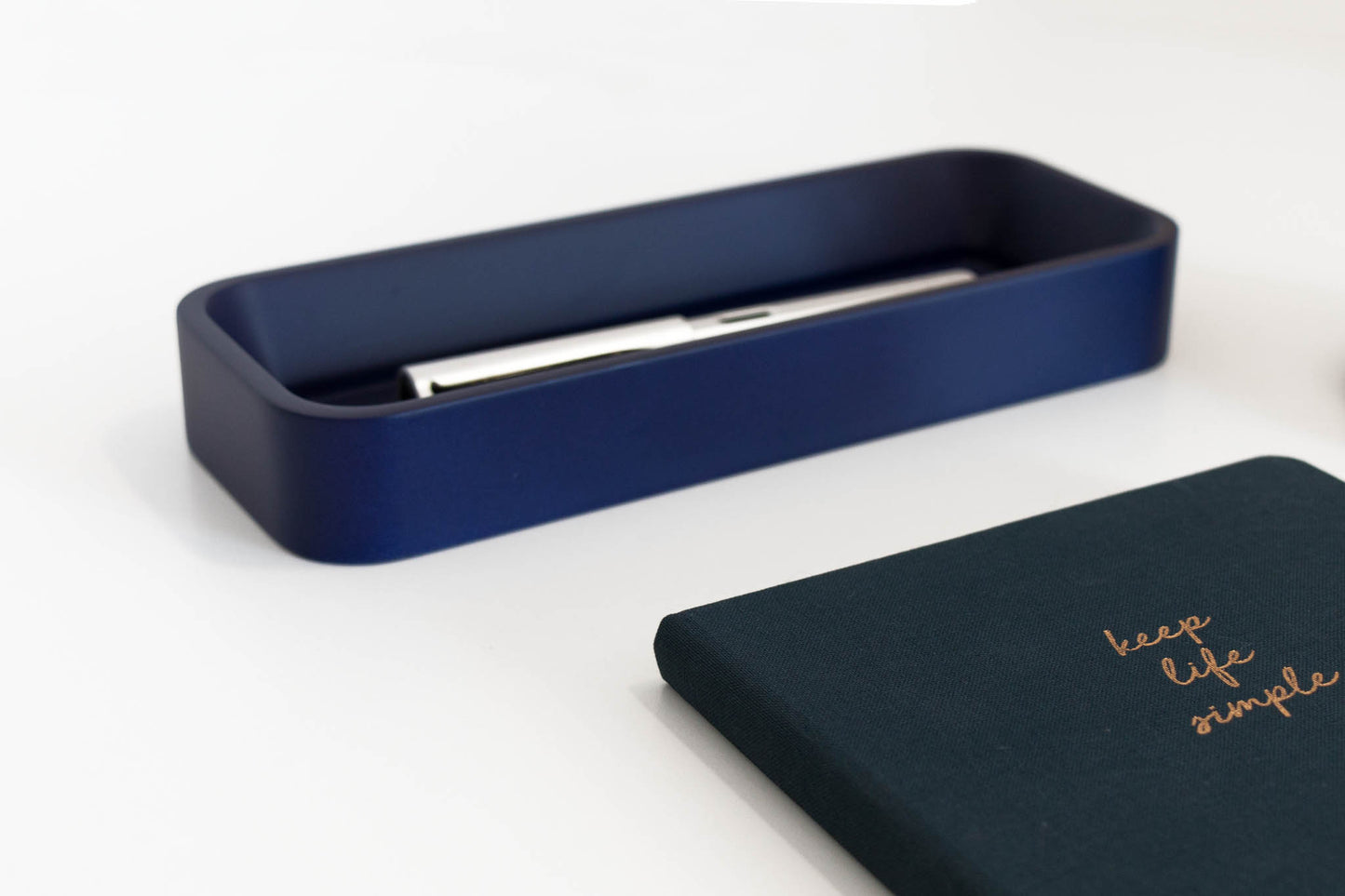 Night Blue Pen Tray