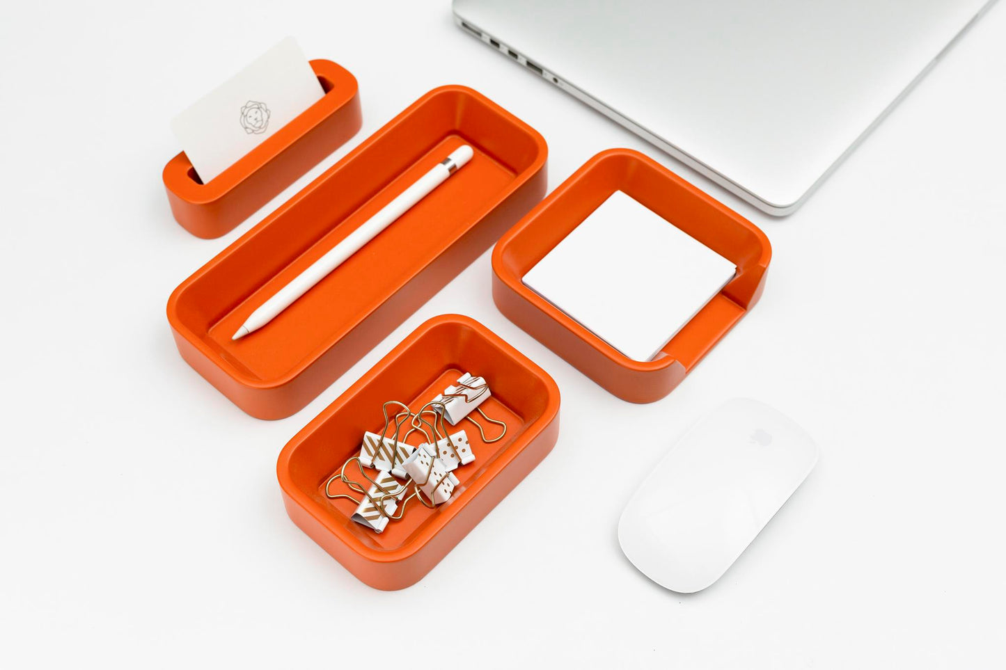 Orange Memo Holder