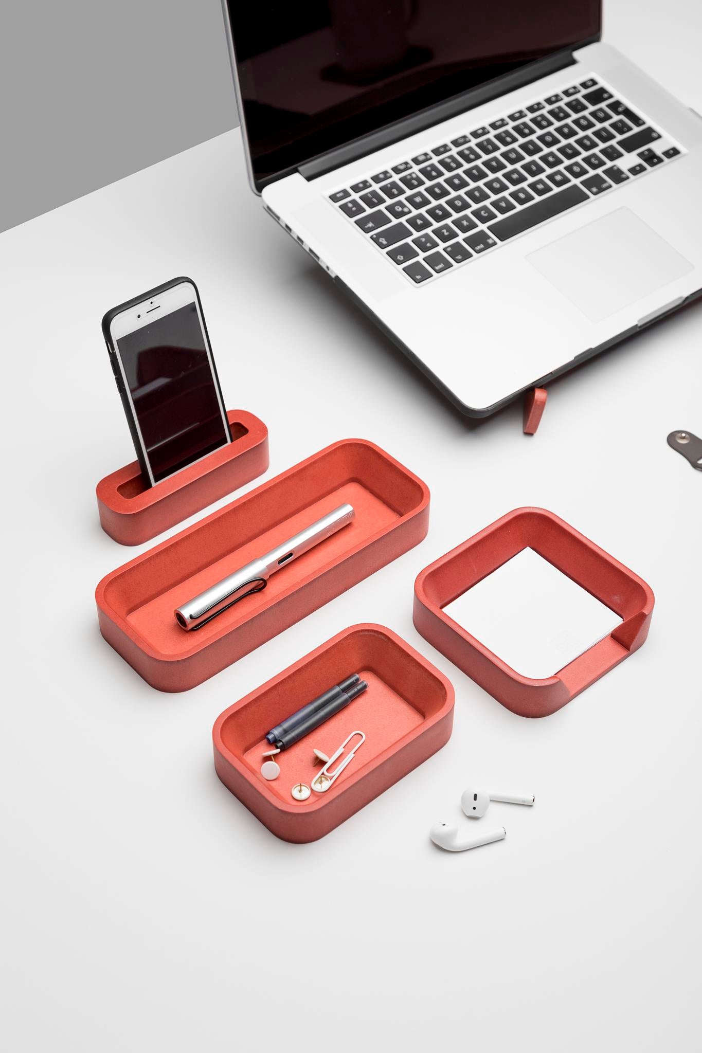 Red Pen Tray
