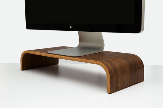 Walnut Monitor Stand