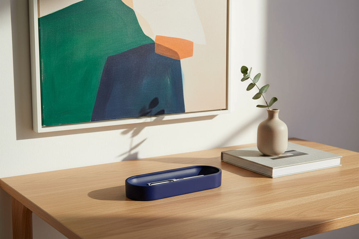 Night Blue Oblong Organizer