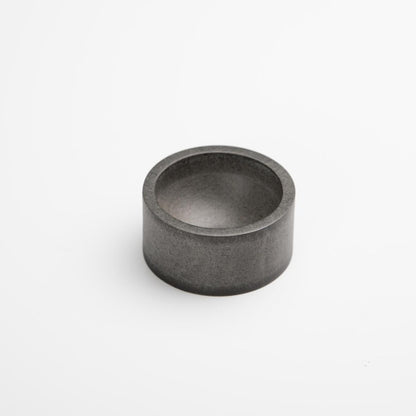 Gray Round Paper Clip Holder