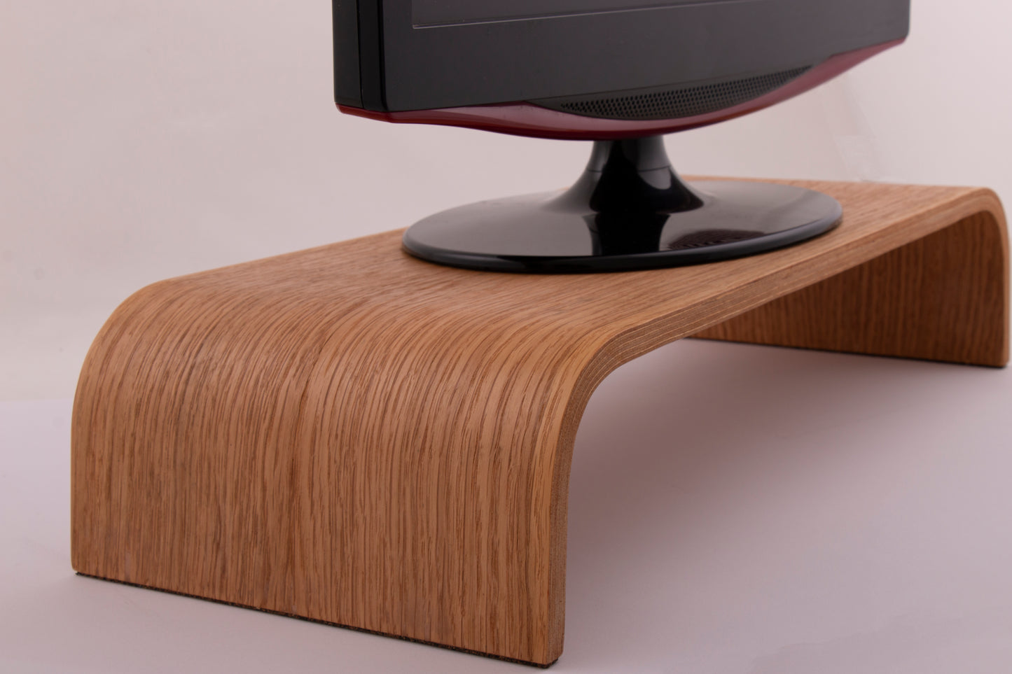Oak Monitor Stand