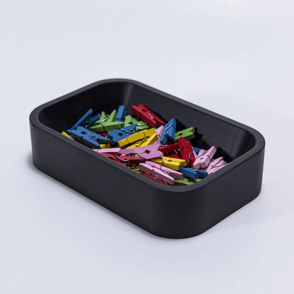 Black Paper Clip Holder