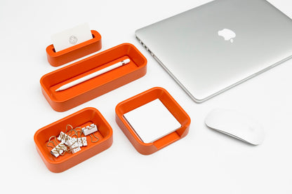 Orange Business Card Holder
