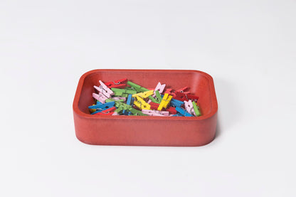 Red Desk Organizer Set
