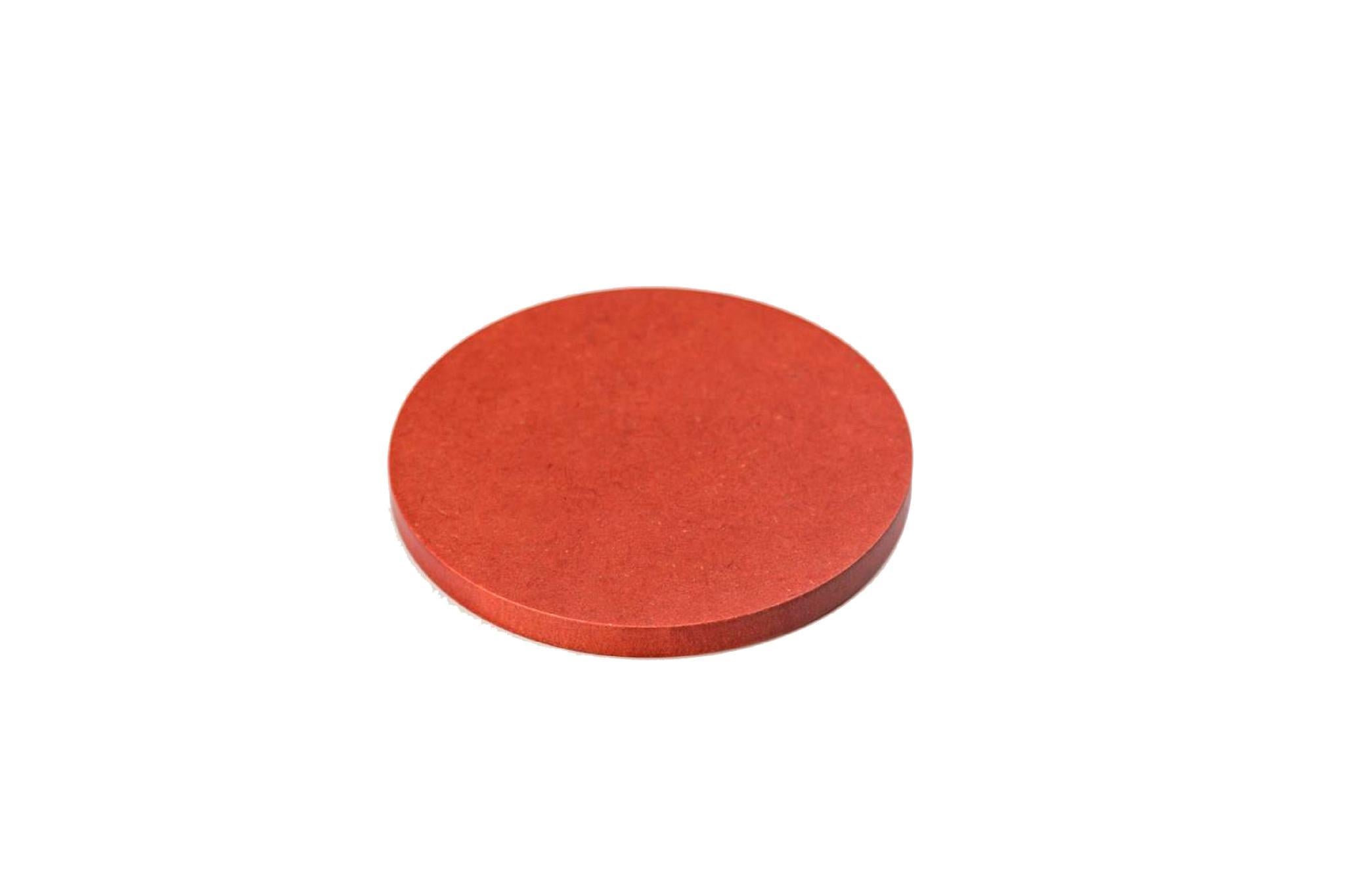 Red deals round coasters